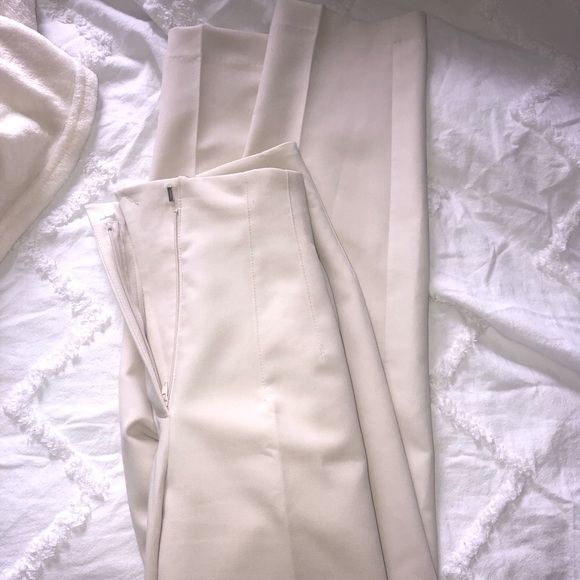 Zara Cream Dress Pants - Picture 2 of 2